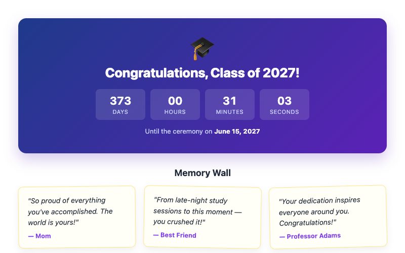 Graduation Celebration