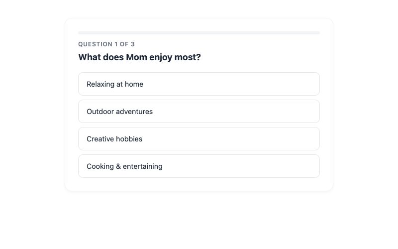 Mother's Day Gift Finder