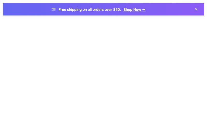 Notification Bar