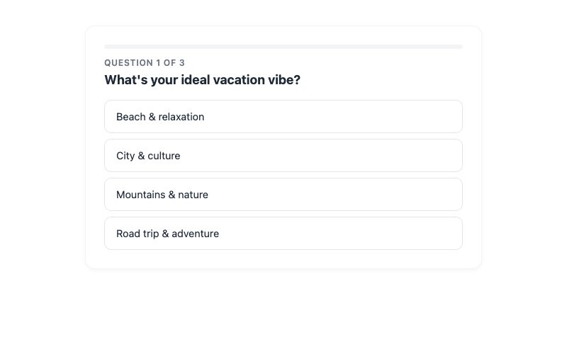 Summer Travel Planner