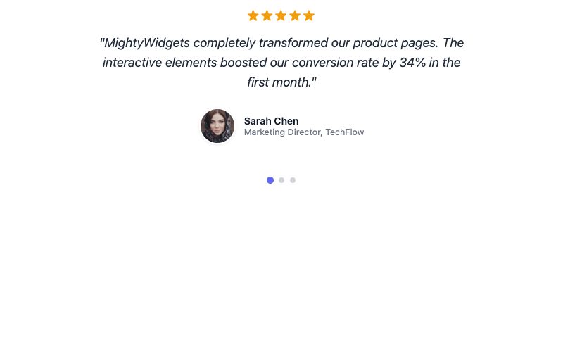 Testimonials Slider